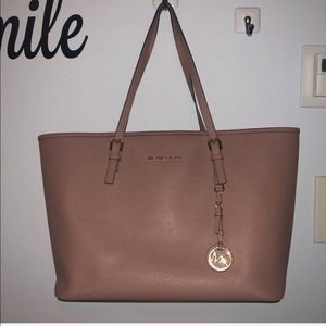 Michael Kors Light Pink Tote